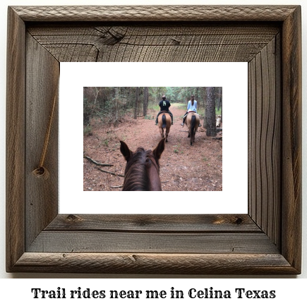 trail rides near me in Celina, Texas